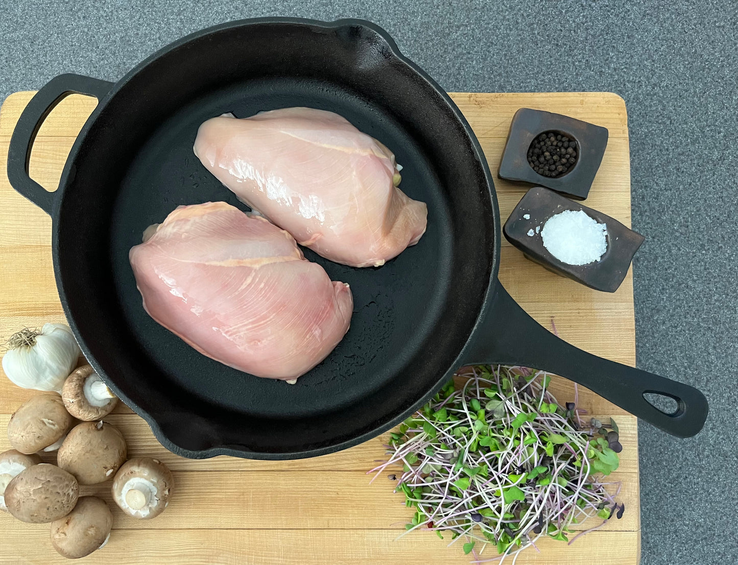 Chicken Breasts - Bone-In Skin-On