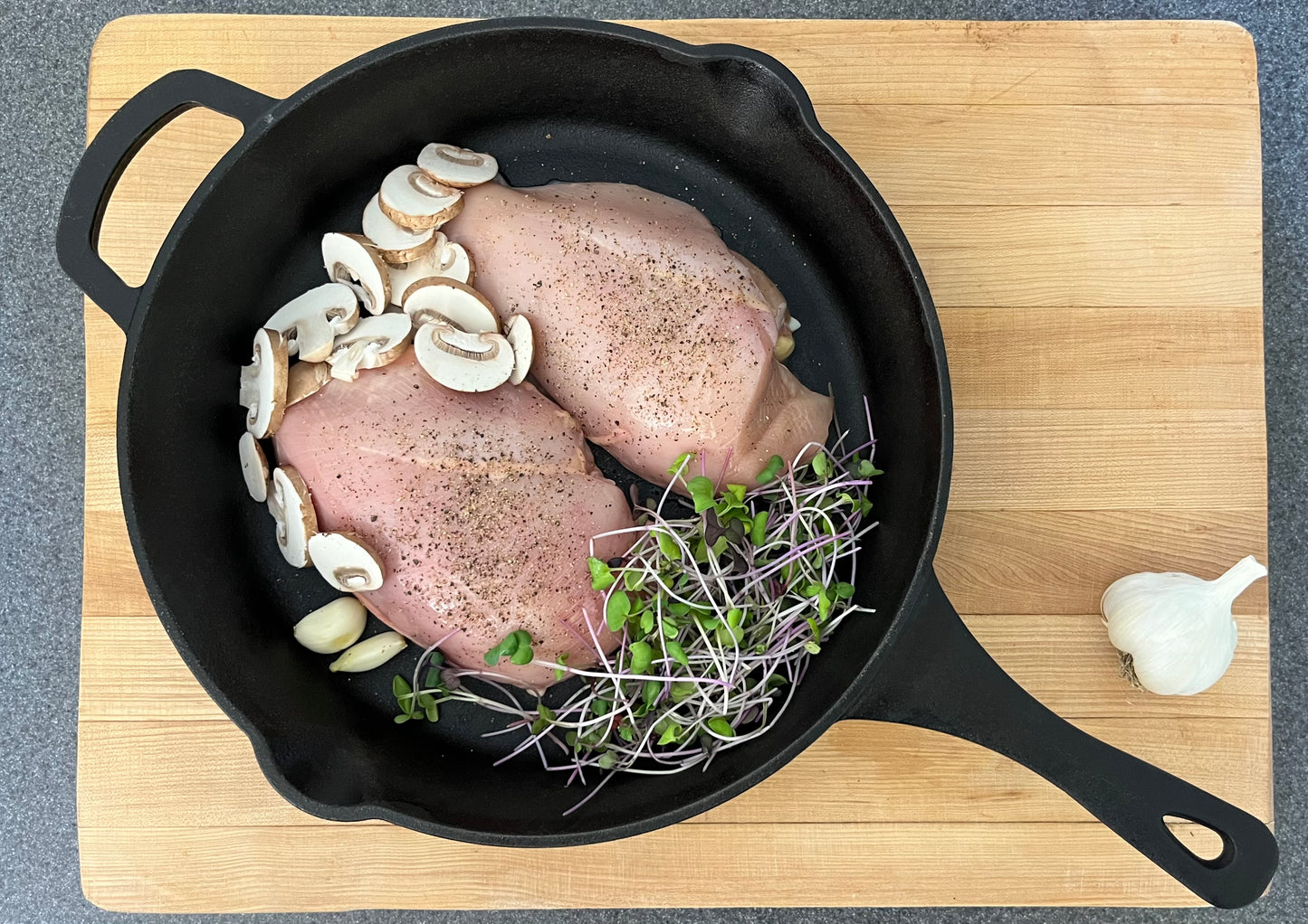 Chicken Breasts - Bone-In Skin-On